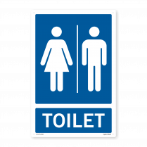 Unisex Toilet PVC