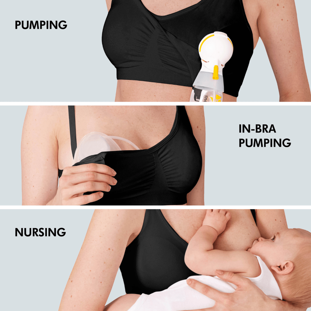 Hands-Free 3in1 Nursing and Pumping Bra