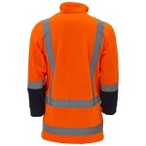 Wise Orange Hi-Vis Polar Fleece