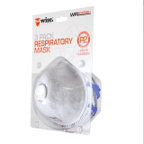 Wise - P2 Mask with Carbon and Valve - 3pack