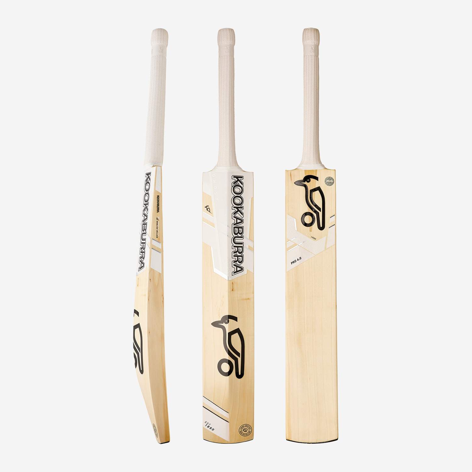 Kookaburra 2019 Ghost 4.0 Cricket Bat White Harrow