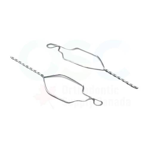 .012 Pre-Twisted Kobayashi Tie Hooks (100/PK) - OSC