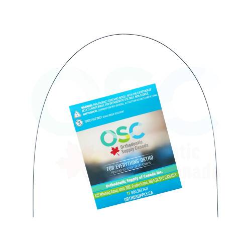 .018 Lower NiTi Thermaflex Euroform Single (10/Pack) - OSC