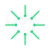 Neon Green Patient Stick Elast-O-Ties - OSC