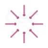Fuchsia Patient Stick Elast-O-Ties - OSC