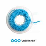 Light Blue Closed Chain (15 ft/SP)