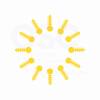 Yellow Ten Ties - OSC