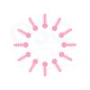 Baby Pink Ten Ties - OSC