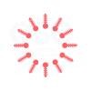 Coral Ten Ties - OSC