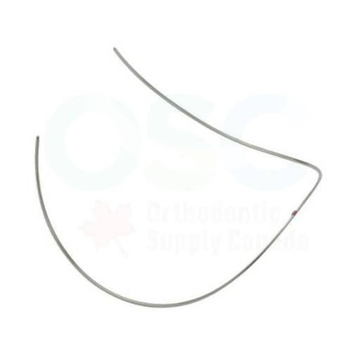 .018 Upper Titanol Superelastic Straight Arch Form (10/Pack) - OSC