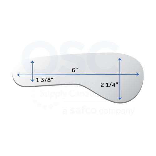 Intraoral Chromium Coated Photo Mirror Lingual Child - OSC