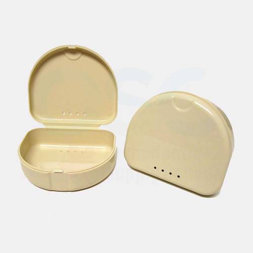 Beige Slim Line Retainer Case (120/Pack) - OSC