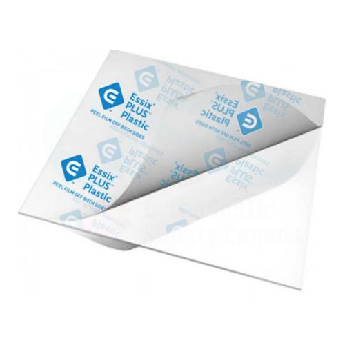 R1APL35S125 - Essix PLUS .035 125mm Square (80 Sheets/Box) - Orthodontic Supply of Canada Inc.