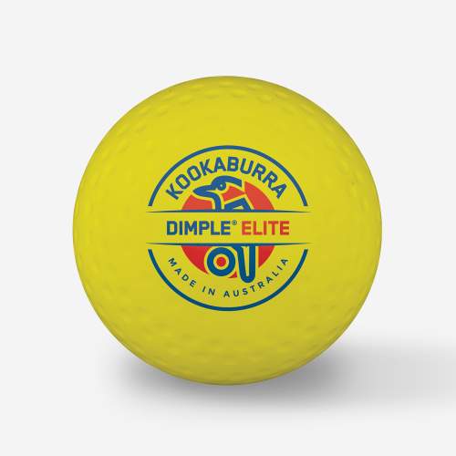 Dimple Elite Hockey Ball yellow