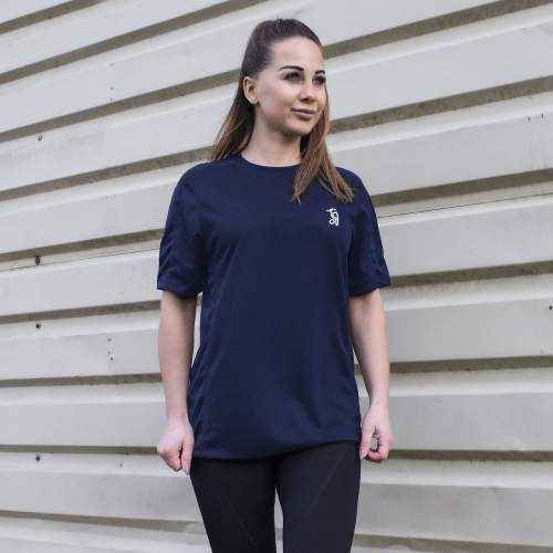 Training Tee Shirt Navy Ladies