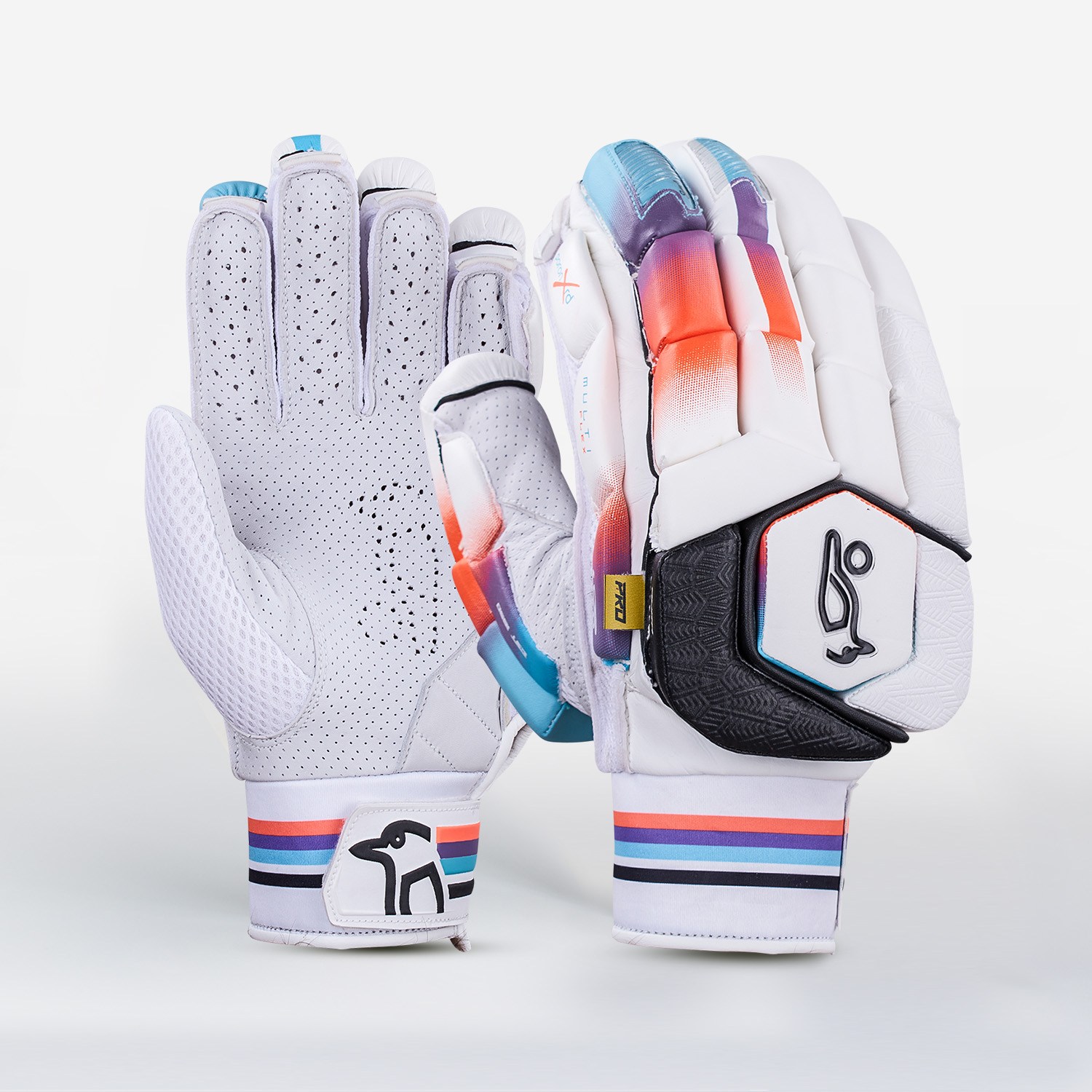 2024 Aura Pro Cricket Batting Gloves Kookaburra Sport UK