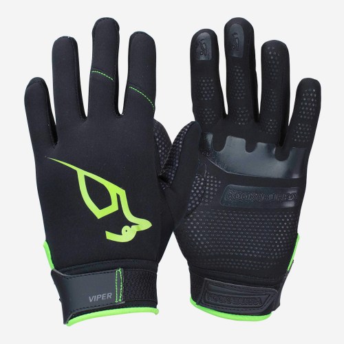 Kookaburra Womens Nitrogen Hockey Hand Guard Black Pink Sports Gloves 
