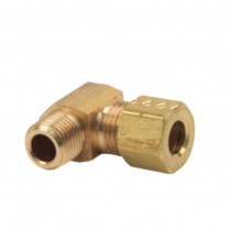 RDC14-316 1/4" X 3/16"OD REDUCING BRASS COUPLING Brass Imperial Compression Fi