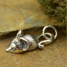 Sterling Silver Pig Charm - Animal Charms