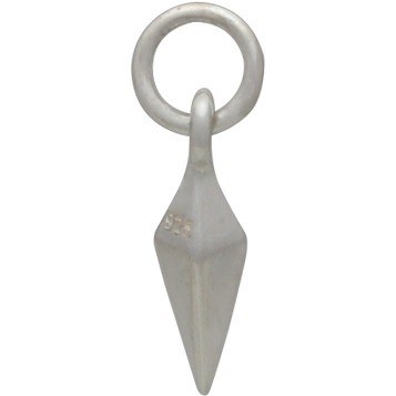 Sterling Silver Spike Charm - Small