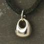  Sterling Silver Nugget Charm 13x7mm