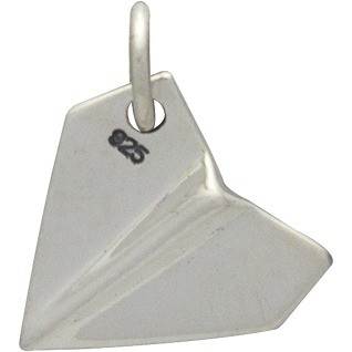 Source Wholesale Custom Popular Sterling Silver Paper Airplane