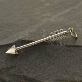 Sterling Silver Arrow Charm 37x4mm DISCONTINUED
