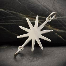 Silver Plated Sparkling Zirconia Sun Moon Star Round Bead Charm, For  Bracelet Necklace Bangle, Beads For Jewelry Making Gift, For Women's Daily  Wear - Temu