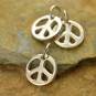 Sterling Silver Peace Charm - Small 12x9mm