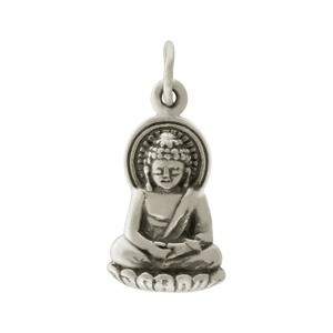 TheCharmWorks Sterling Silver Buddha Charm 