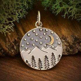 Crochet Hook Charm - solid Sterling Silver HandCrafted Artisan Quality –  Spruce Mountain Designs