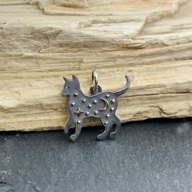 Sterling Silver Book Charm - Realistic