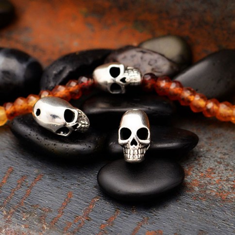 Skull charms for on sale jewellery making