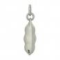 Sterling Silver Three Peas in a Pod Charm 20x5mm