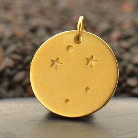 108 Zodiac Charms Antiqued Silver Horoscope Pendants Findings BULK Wholesale 108 Zodiac Charms Antiqued Silver Horoscope Pendants Findings BULK Wholesale
