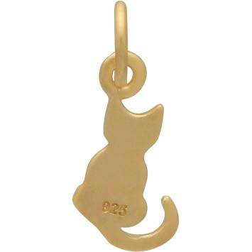 Sweet Kitty 14K Gold Charm