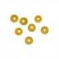 24K Gold Plated Spacer Bead - Small Flat Spacer 3x3mm