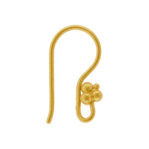 Gold earring hooks on sale wholesale