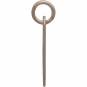 Rose Gold Charm - Tiny Wing with 18K Rose Gold Plate 18x6mm