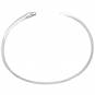 Sterling Silver Adjustable Snake Bracelet 48x62mm