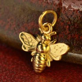 Flying Bee Charm Necklace – Rebecca Accessories