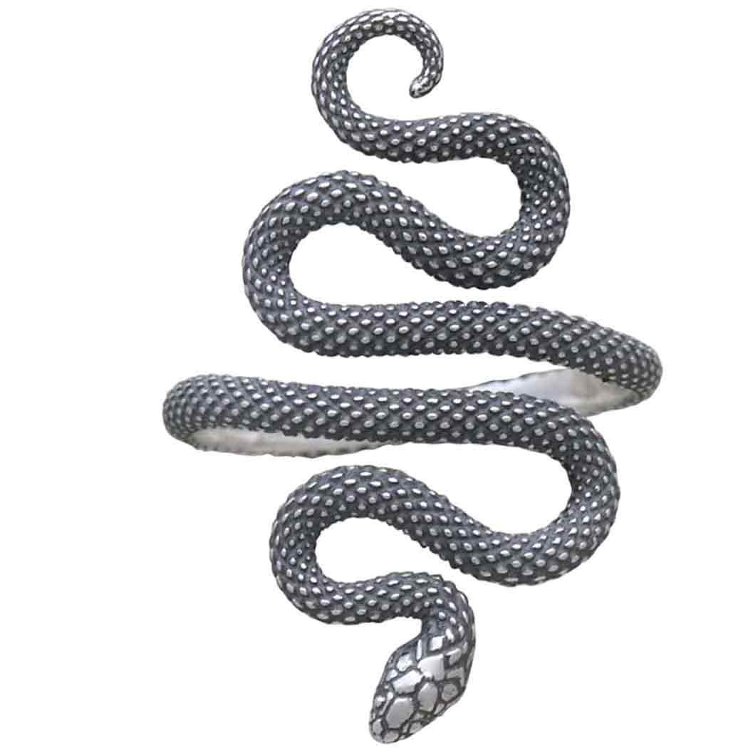 Nice design! 925 Sterling Silver Ring US size 9.75 Detailed Snake – Fine  and Faith