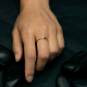 Gold Filled Stacking Ring with Ball