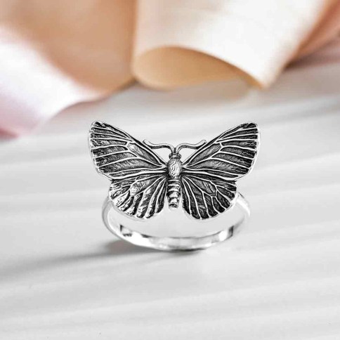 Fluttering Butterflies Sterling Silver shops Pin