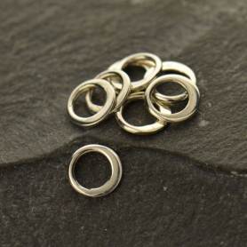 Sterling Silver Jump Rings - 5mm Oval