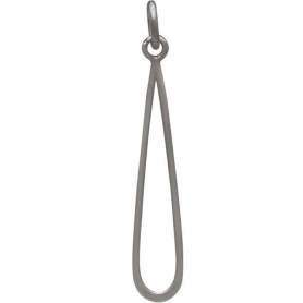 Sterling Silver Hook and Eye Clasp with Safety Catch