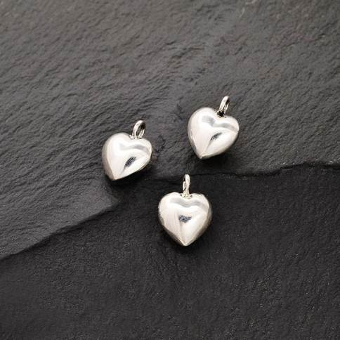 Tiny Blank Heart Spacer Beads Anti Tarnish 24K Champagne Gold Charms 4 –  VeryCharms