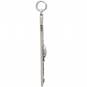 Sterling Silver Spider Pendant on Rectangle 37x10mm