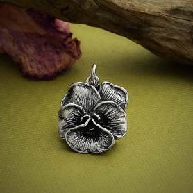 Flower Lock Charm Ring – Gold – Nevaeh