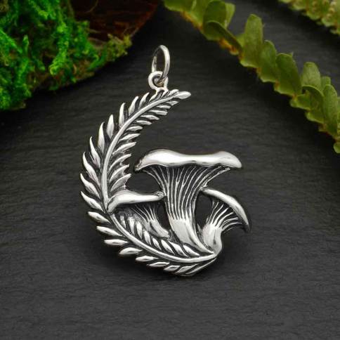 Witchy Charms, Pendant Charm, Fern Charms